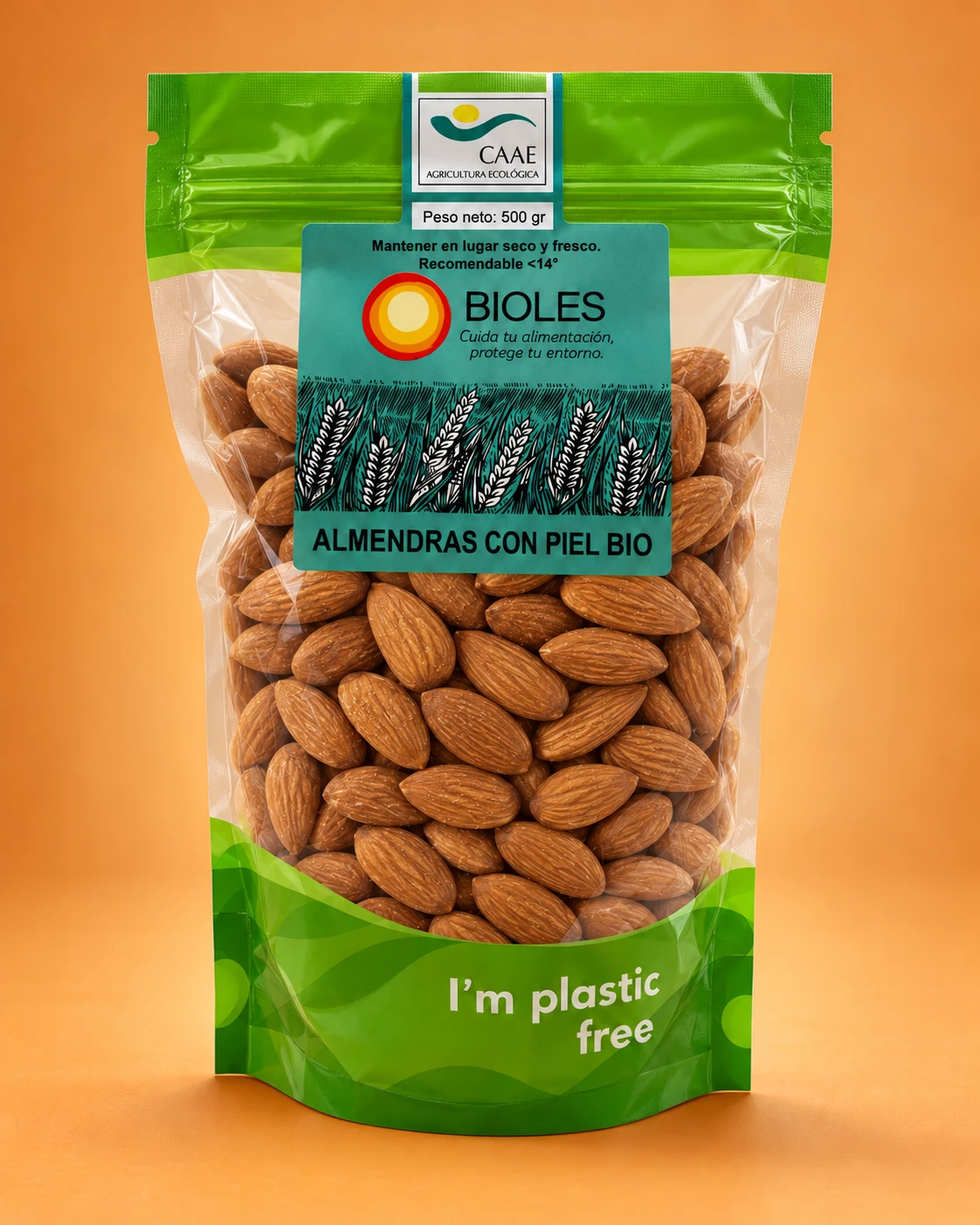 Amandes décortiquées naturelles